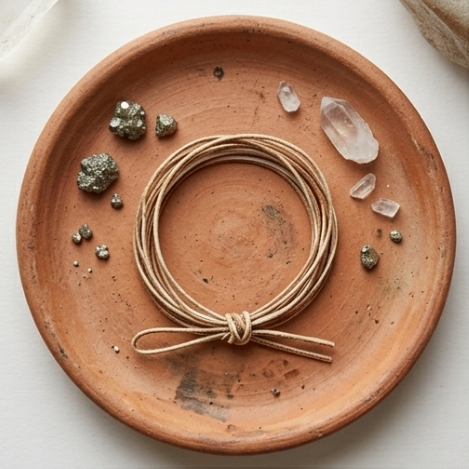 10pcs Natural Minimalist Multi-Strand Leather Cord Bracelet
